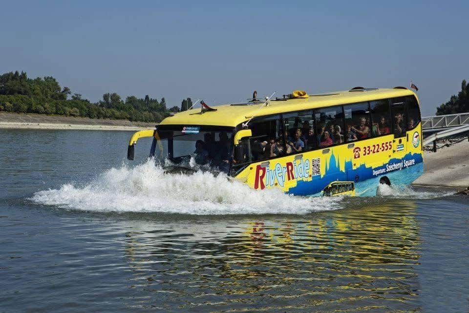 סיור אוטובוס צף בבודפשט – RiverRide